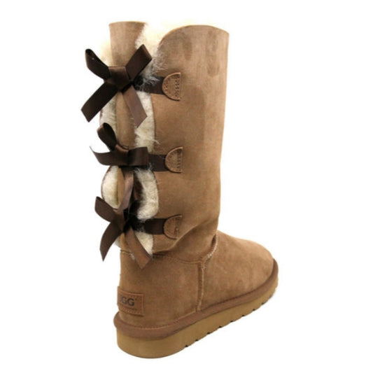 UGG Tall Bailey Bow II Boot chestnut