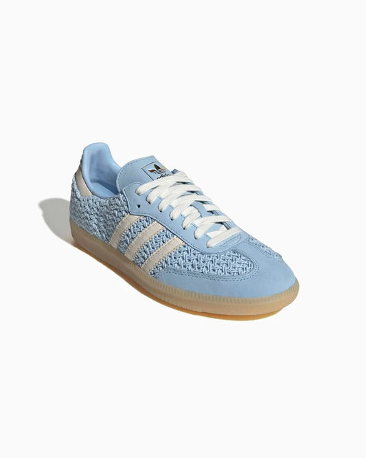 Adidas Samba braided fabric Blue Sneakers