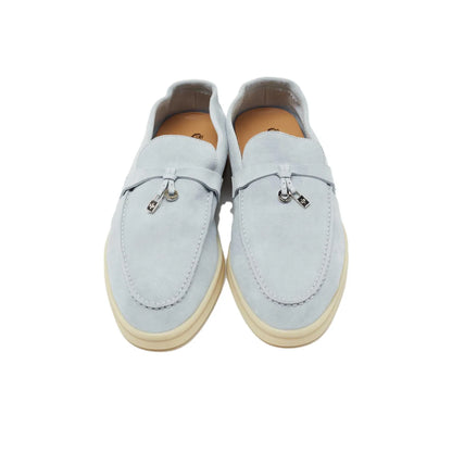 Loro Piana Summer Charms Walk Loafer Spring Waterfall Melange