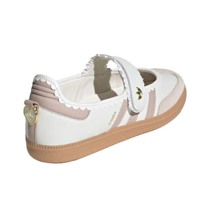 Adidas Samba Mary Jane White Pastel Pink sneakers