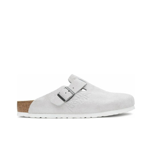 Birkenstock x Stussy Boston Bs Retro White