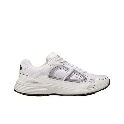 DIOR B30 CD Shoes Mesh Fabric Textile White Shoes_Unique Store