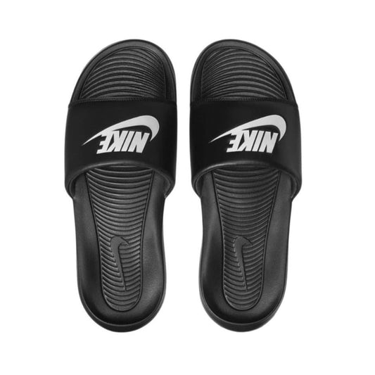 Nike Victori One black and white slide