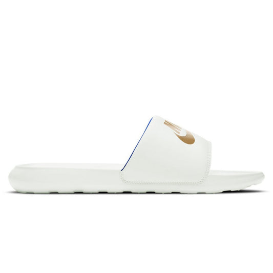 Nike Victori One Slide Summit White Metallic Gold