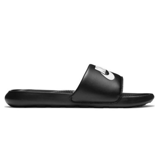 Nike Victori One black and white slide