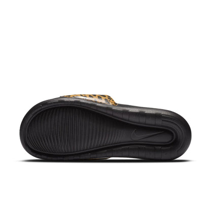 Nike Victori One Print Slides Black White Leopard Animal Print