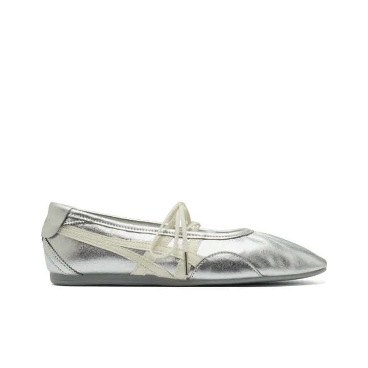 Onitsuka Tiger GYMNARINA Mary Jane Sliver White