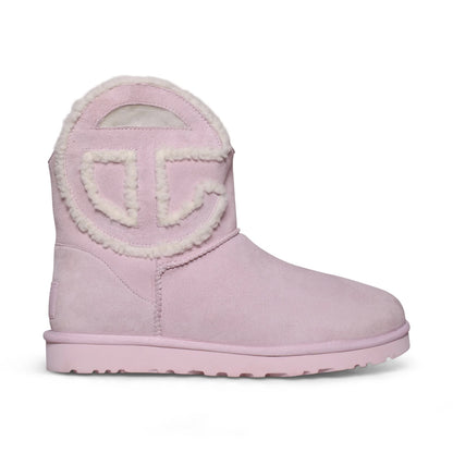 UGG x Telfar Logo Pink Mini Boot Kids