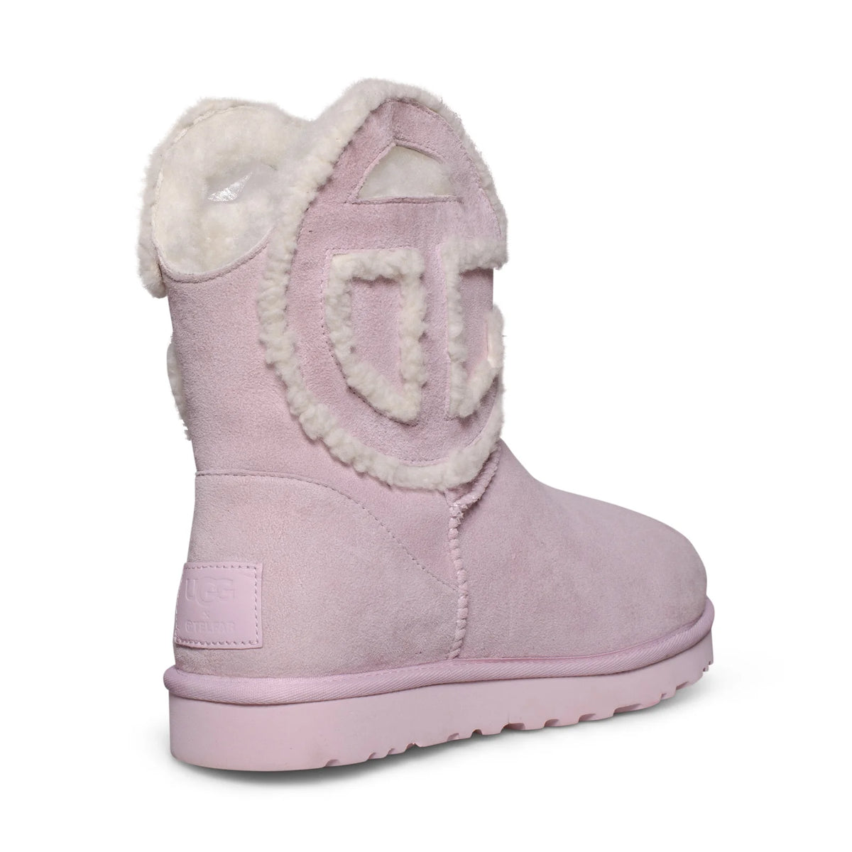 UGG x Telfar Logo Pink Mini Boot Kids