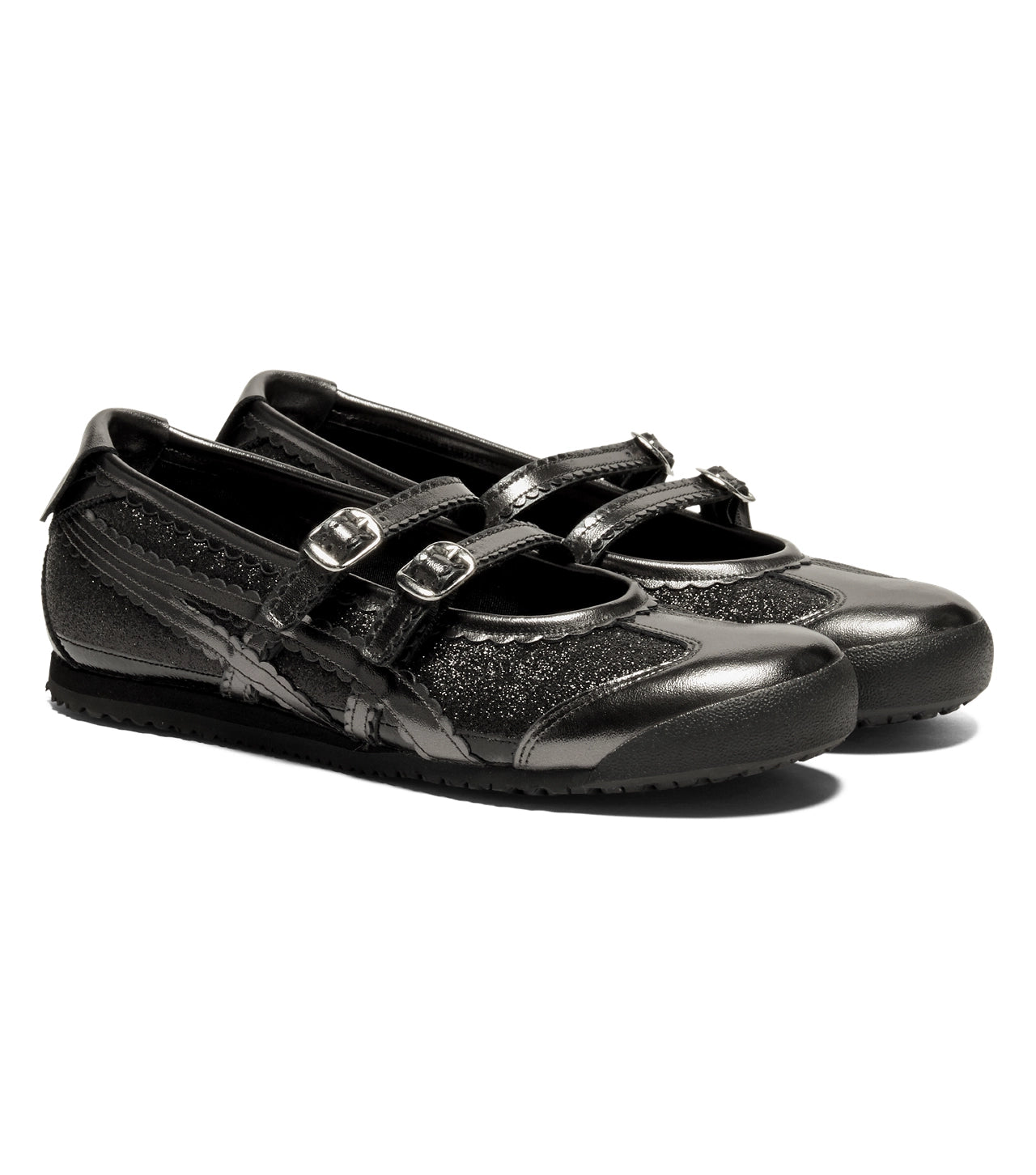 Onitsuka Tiger Mexico 66 Tgrs Black Gunmetal Ballet Falts
