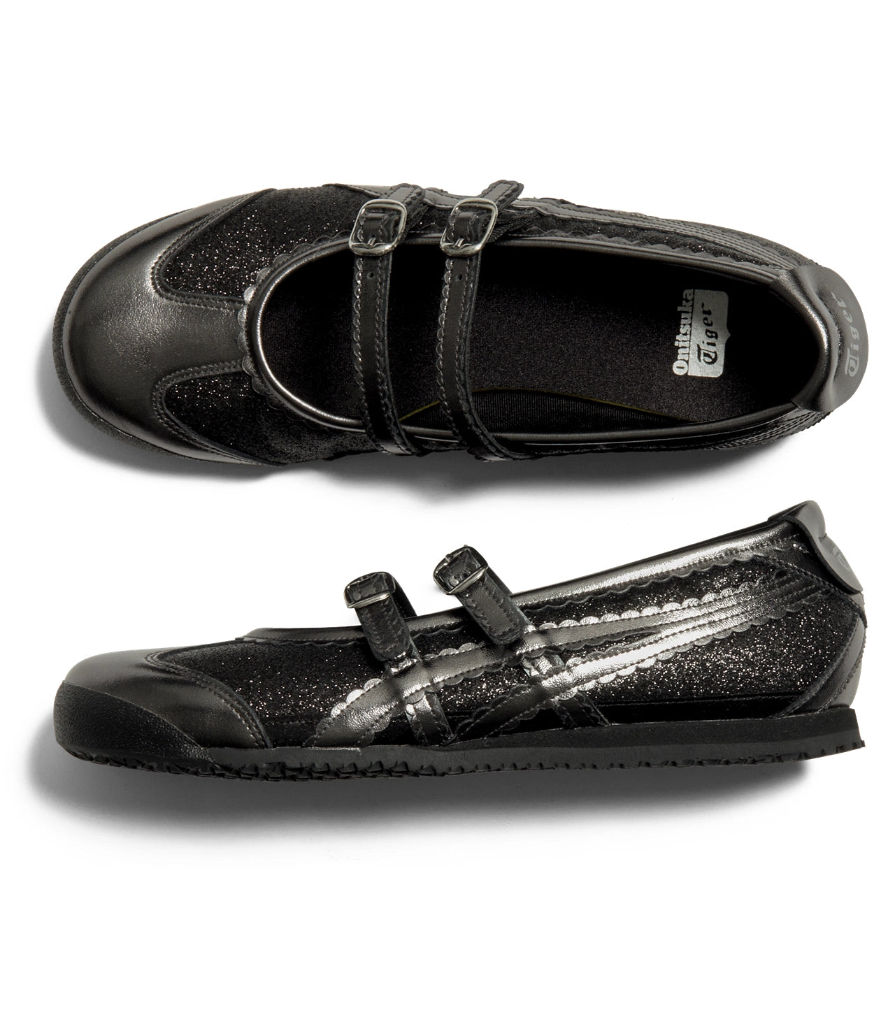 Onitsuka Tiger Mexico 66 Tgrs Black Gunmetal Ballet Falts