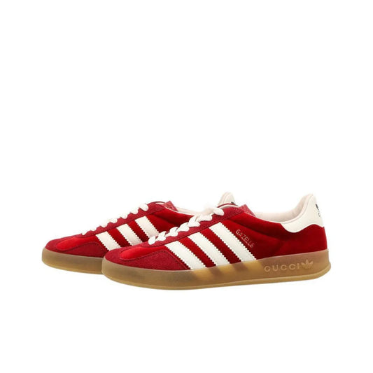Gucci X Adidas Gazelle Red Sneakers