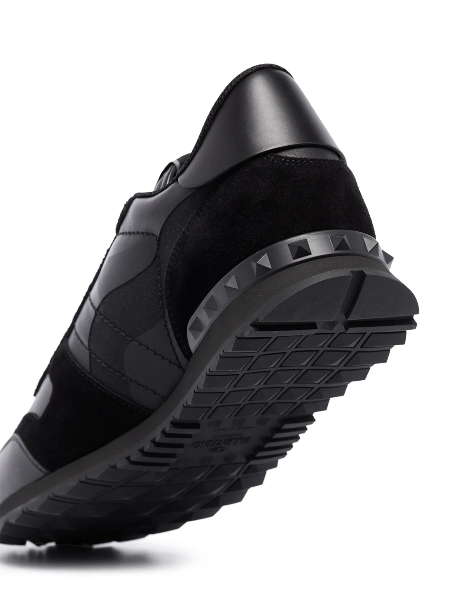 Valentino Garavani Rockrunner Black camouflage sneakers