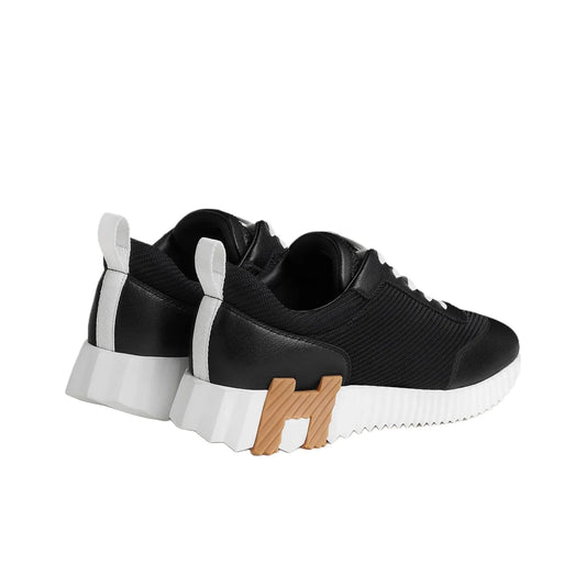 Hermès Bouncing Noir Blanc Étoupe Sneakers