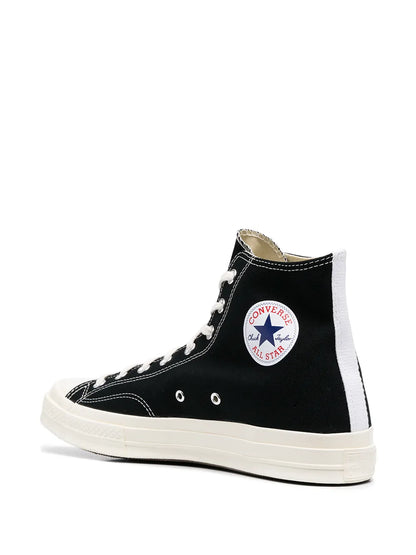 Converse x Comme Des Garçons Play Black high-top sneakers