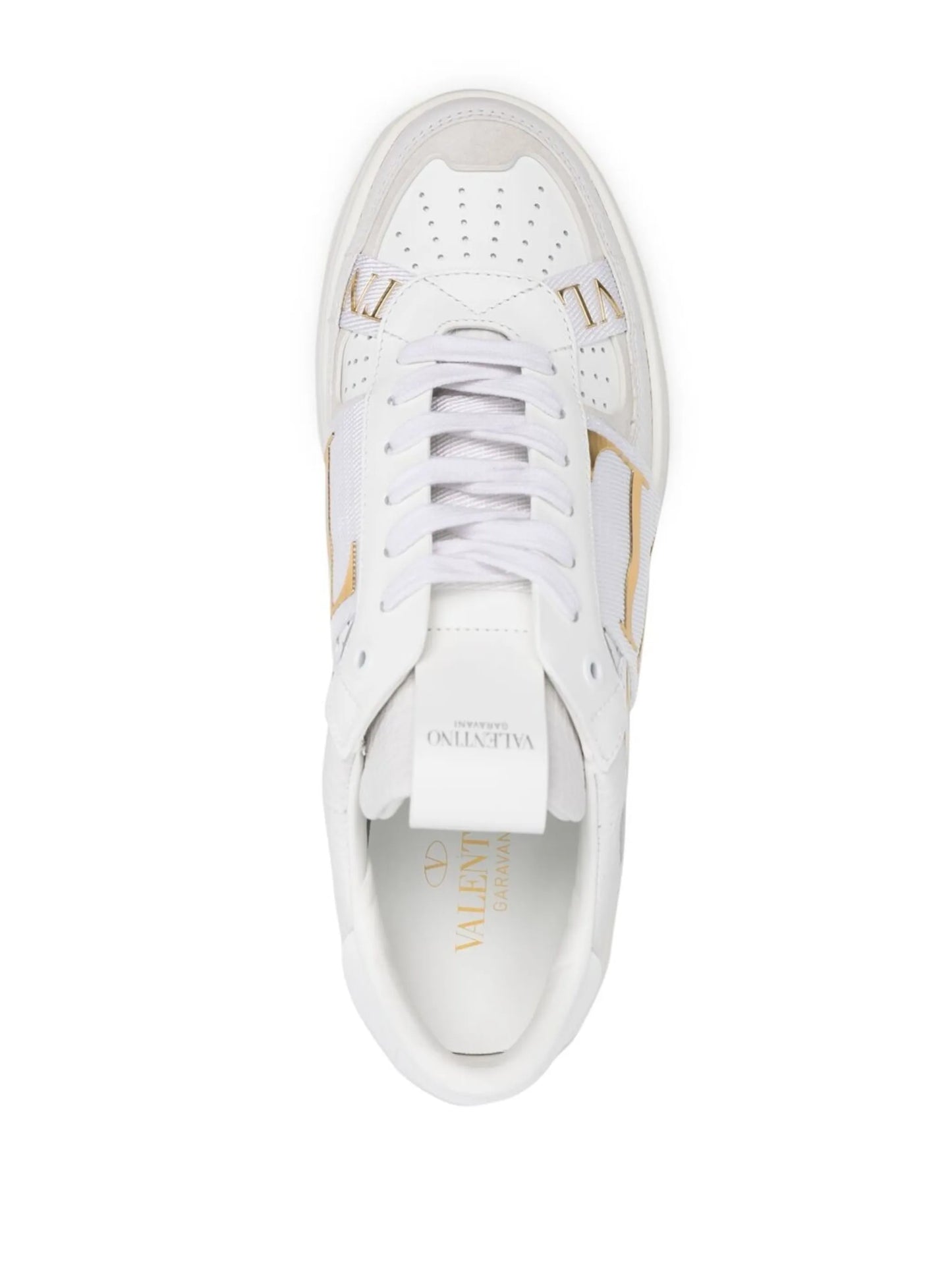 Valentino Garavani VL7N White Gold sneakers
