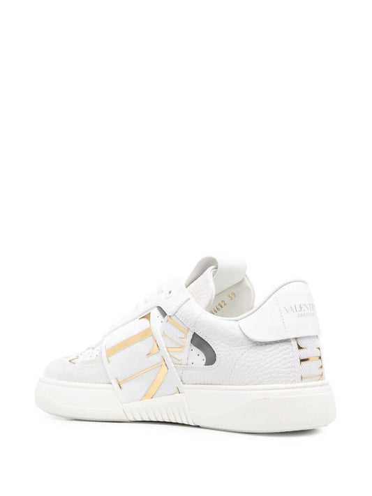 Valentino Garavani VL7N White Gold sneakers