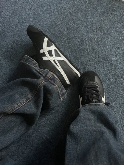 Onitsuka Tiger Mexico 66 Black White Sneakers