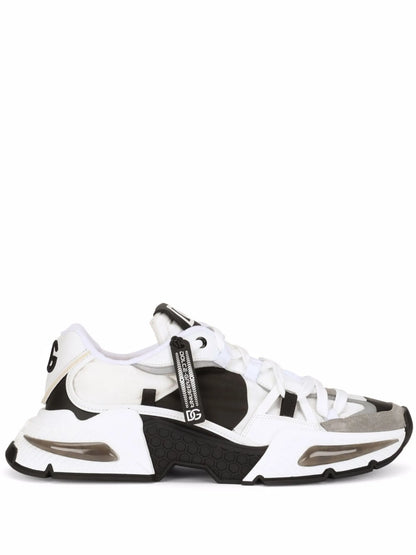 Dolce & Gabbana White Black Airmaster sneakers_Unique Store