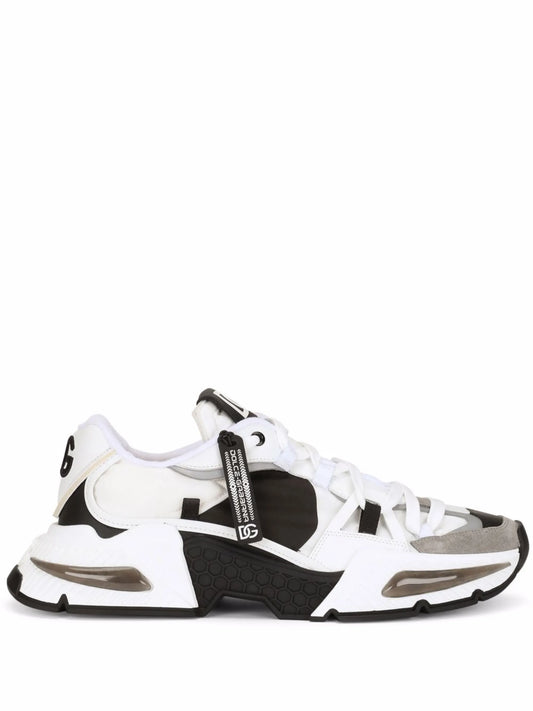 Dolce & Gabbana White Black Airmaster sneakers_Unique Store