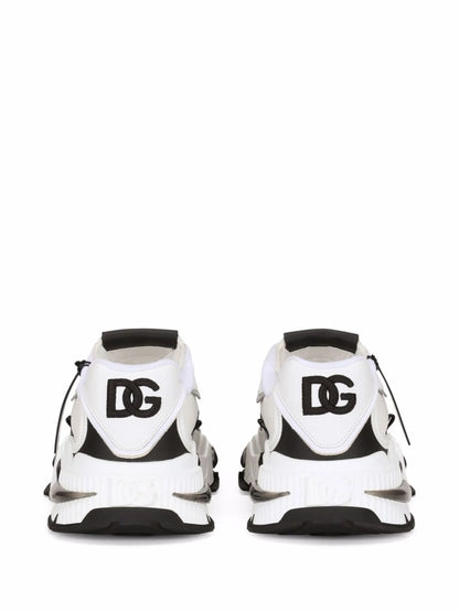 Dolce & Gabbana White Black Airmaster sneakers