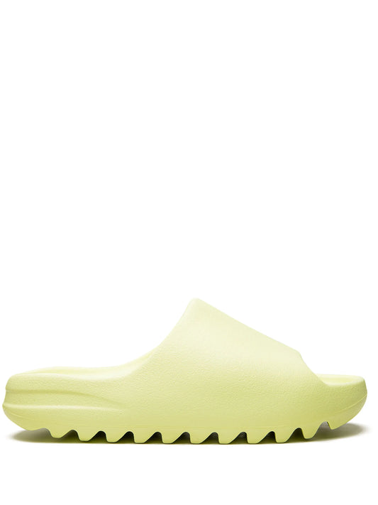 adidas Yeezy Glow Green slides_Unique Store