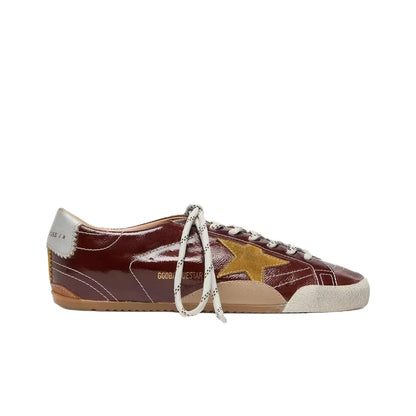 Golden Goose True Star Burgundy Sneakers