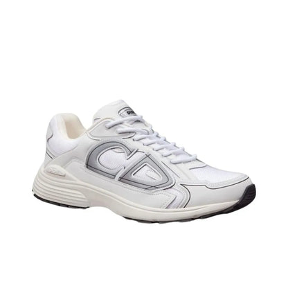 DIOR B30 CD Shoes Mesh Fabric Textile White Shoes