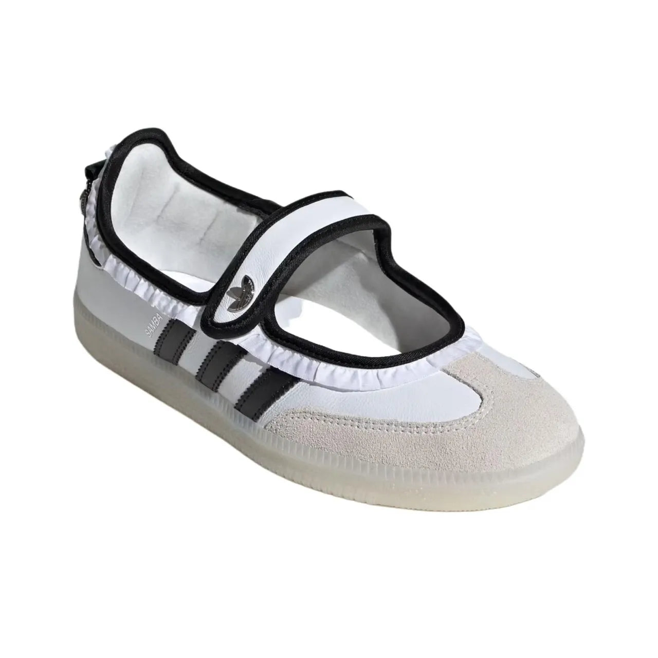 Adidas Samba Mary Jane Ruffle Pack White Black sneakers