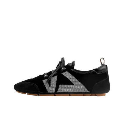 Louis Vuitton LV Sneakerina Soft Black Velvet with a Striking