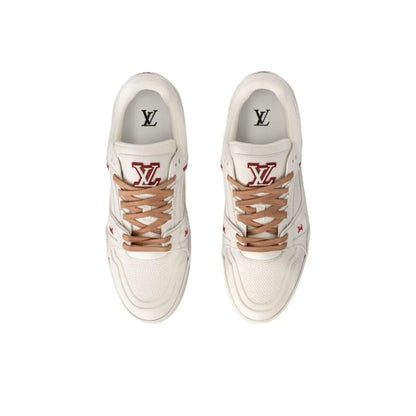 Louis Vuitton LV Trainer White Red White Sneaker