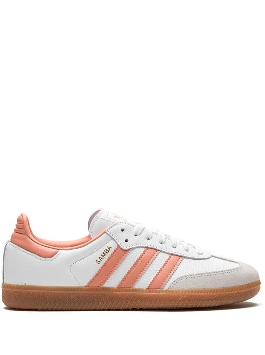Adidas Samba OG White Pink Sneakers_Unique Store