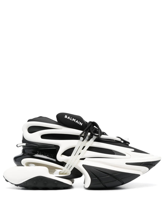Balmain Unicorn Black White sneakers_Unique Store