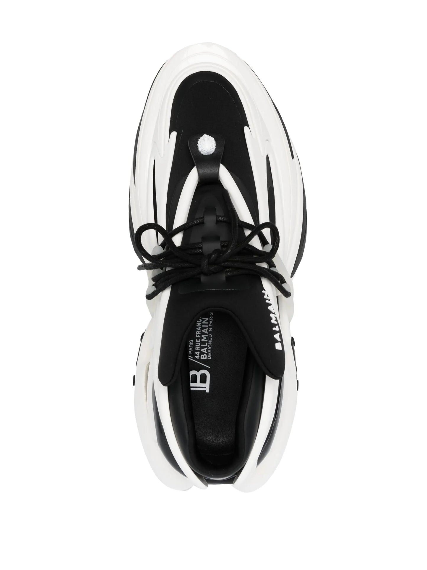 Balmain Unicorn Black White sneakers