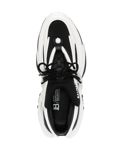 Balmain Unicorn Black White sneakers