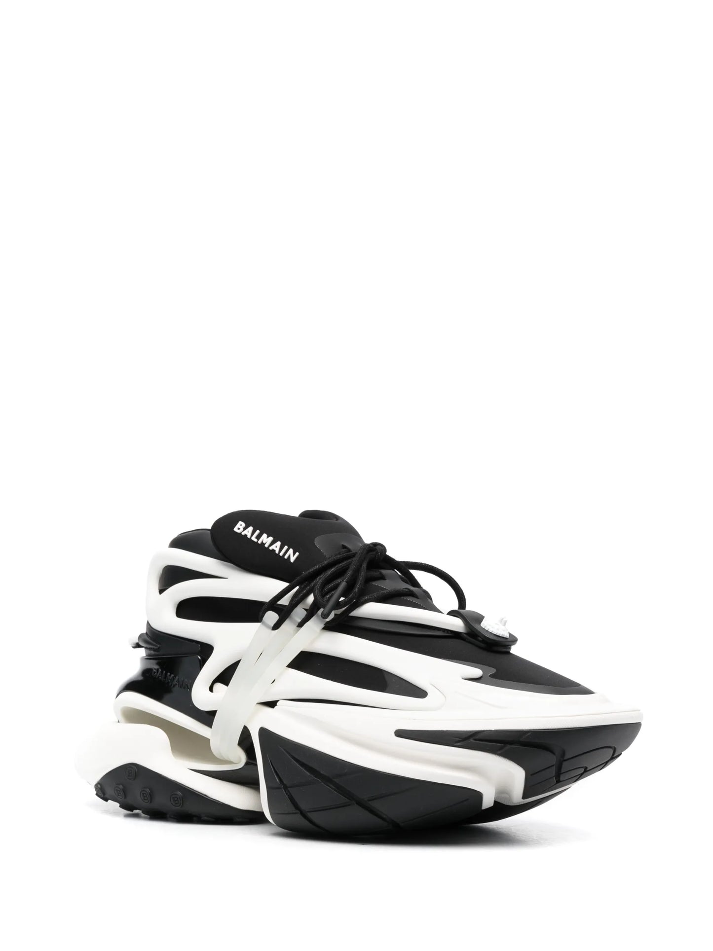 Balmain Unicorn Black White sneakers