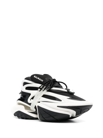 Balmain Unicorn Black White sneakers