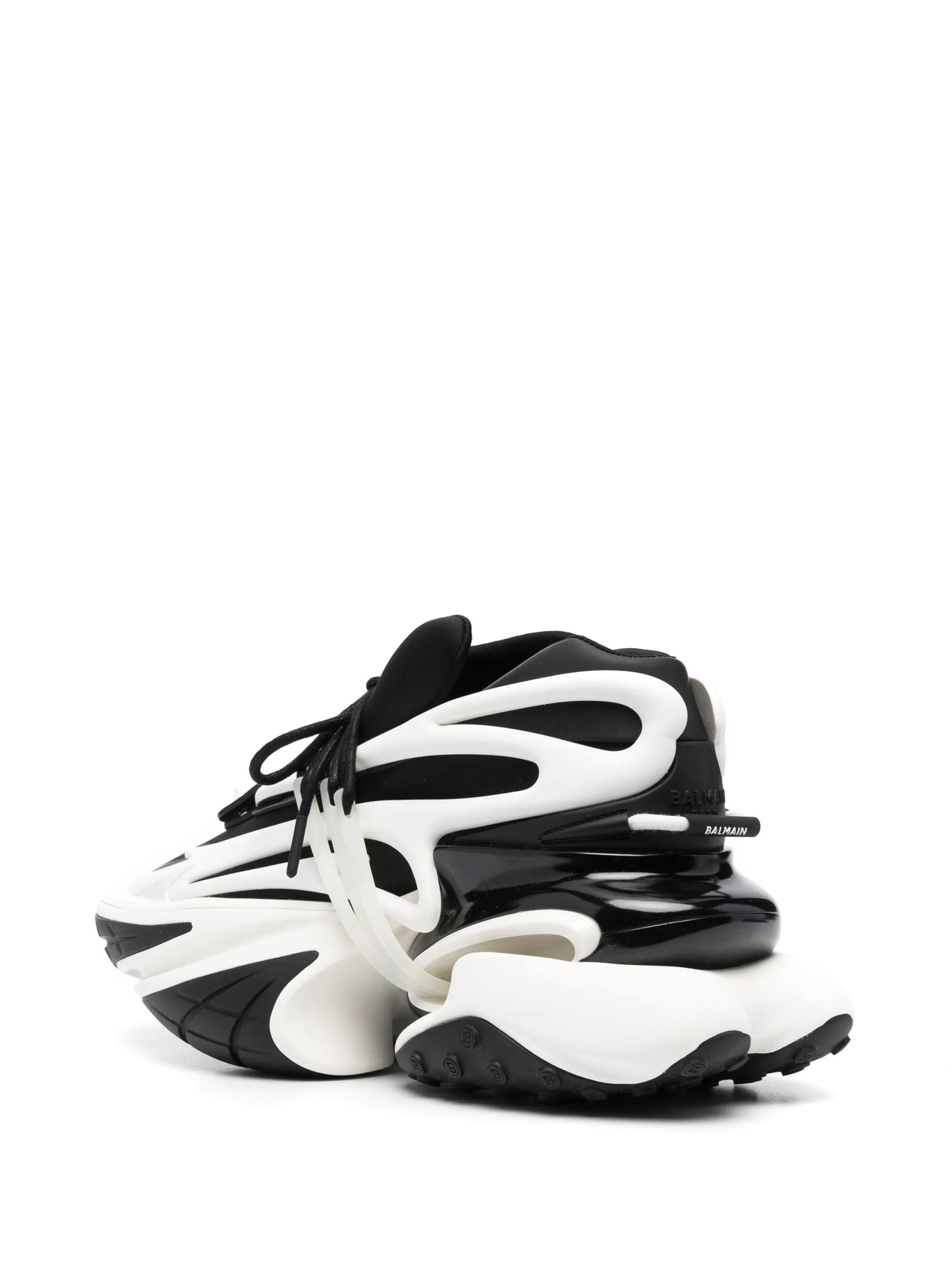 Balmain Unicorn Black White sneakers