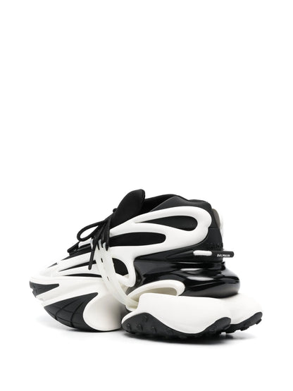 Balmain Unicorn Black White sneakers