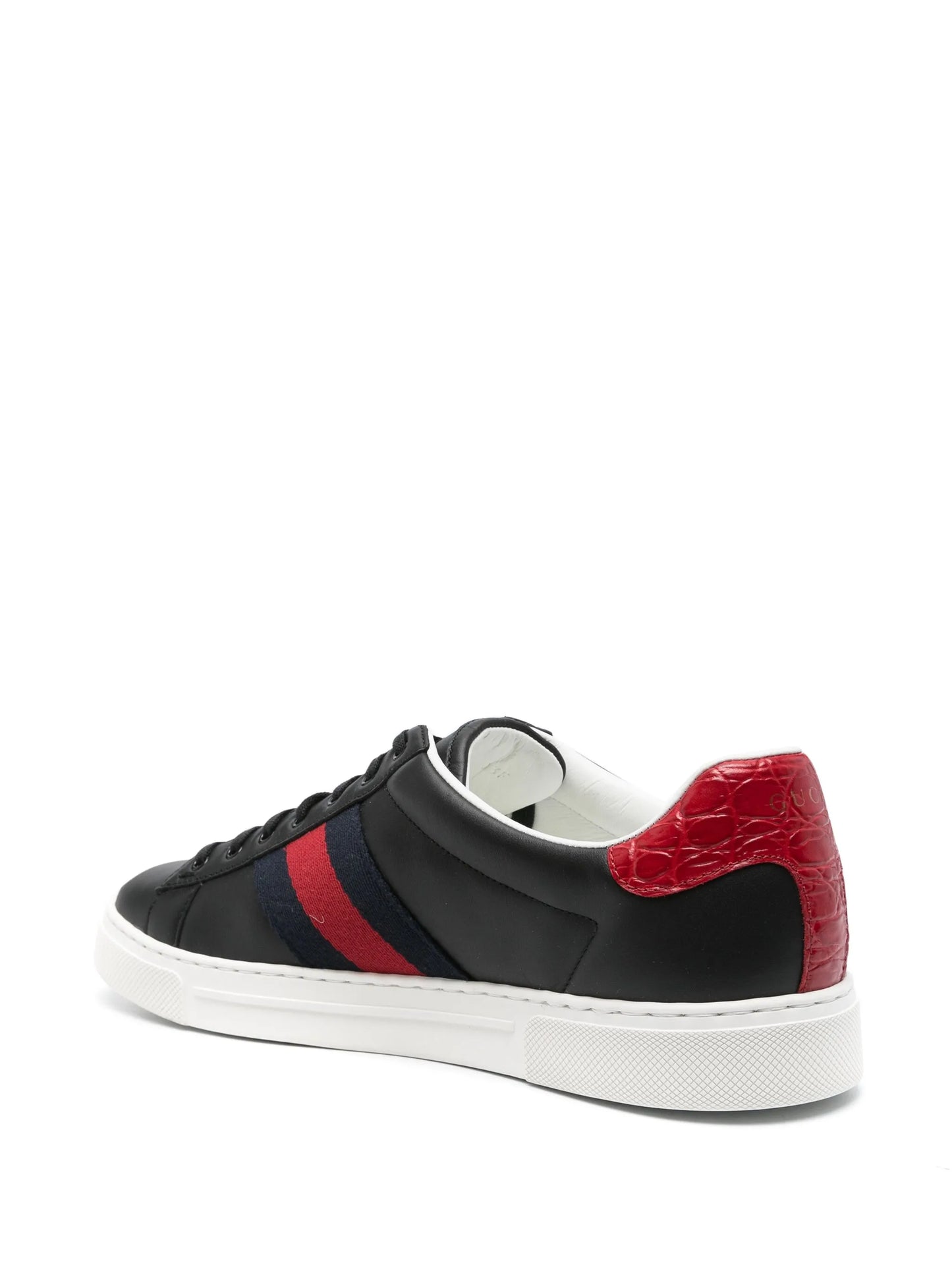 Gucci Ace Black Red Sneakers