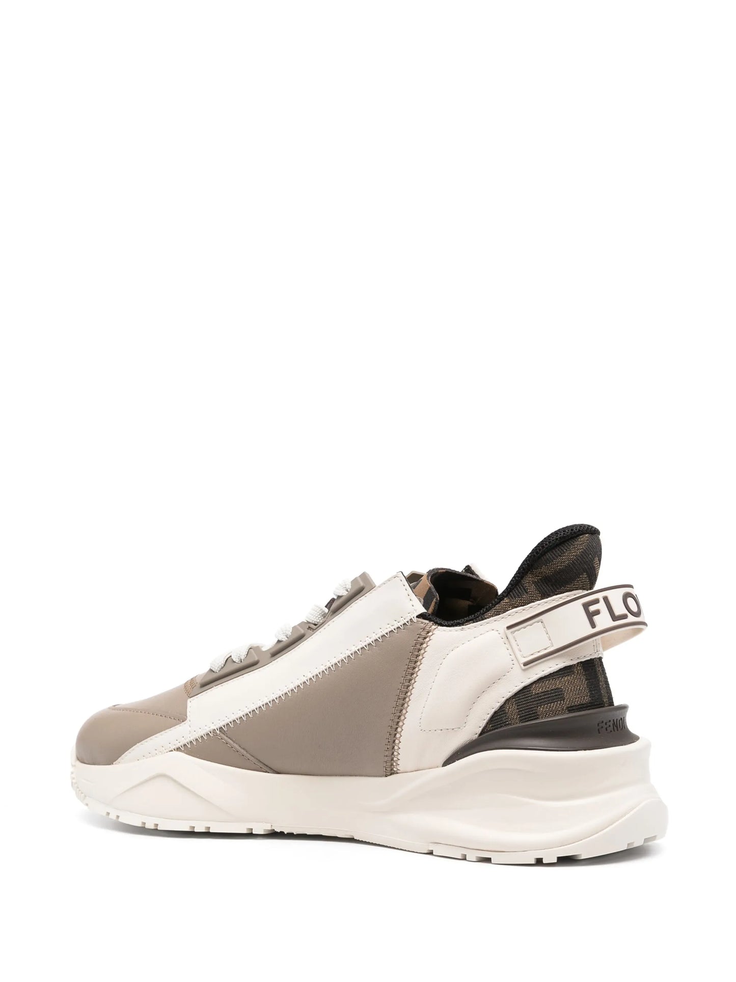 FENDI Flow Sleek Comfort Beige sneakers
