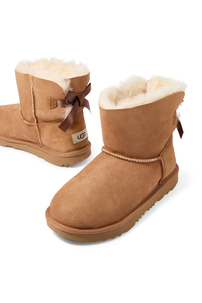 UGG Toddlers Chestnut Mini Bailey Bow II Boot Kids