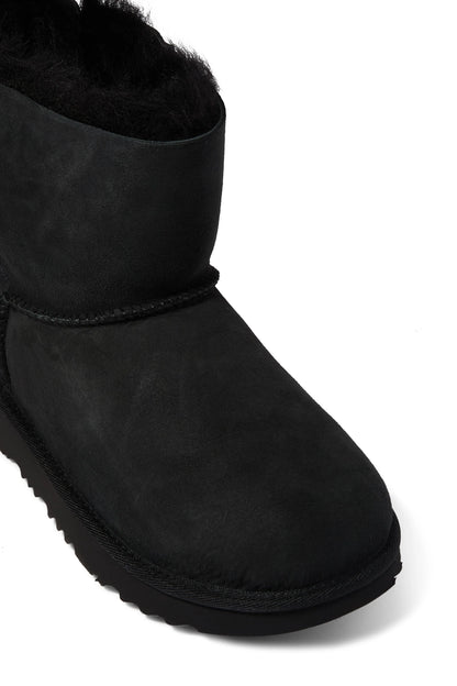 UGG Toddlers Black Mini Bailey Bow II Boot Kids