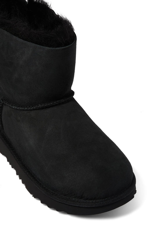 UGG Toddlers Black Mini Bailey Bow II Boot Kids