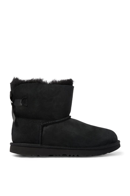 UGG Toddlers Black Mini Bailey Bow II Boot Kids