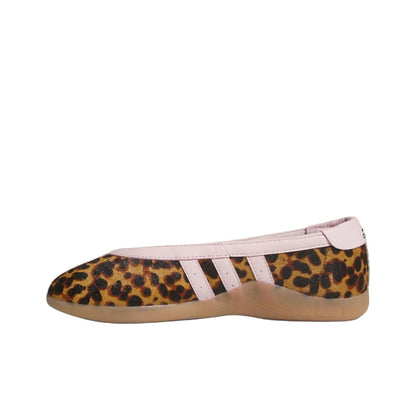 Adidas Taekwondo Mei Brown Leopard Pink Sneakers