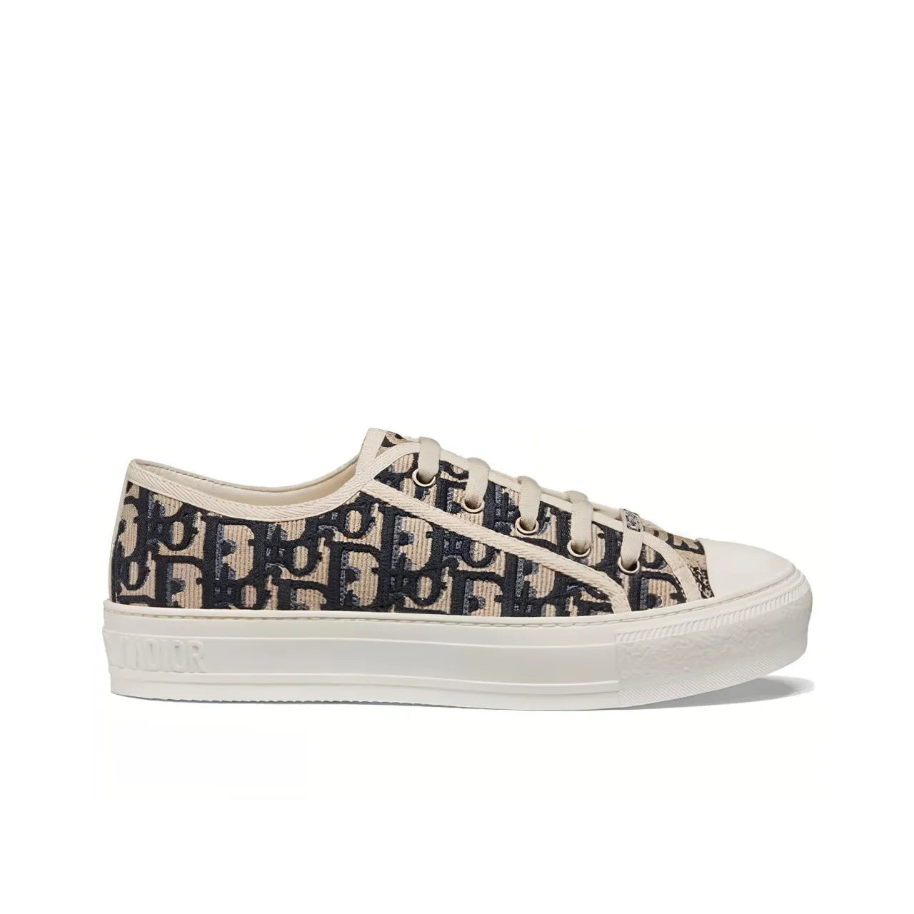 DIOR Walk'n'Dior Low Heeled Blue Shoes_Unique Store