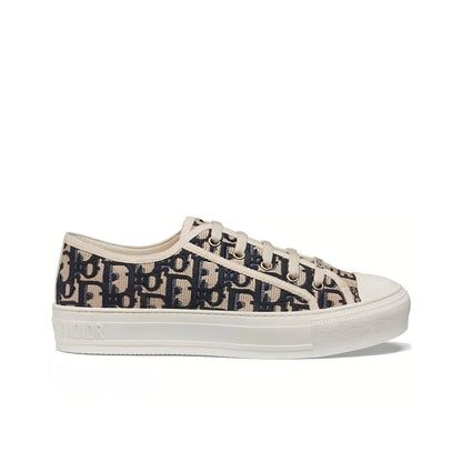 DIOR Walk'n'Dior Low Heeled Blue Shoes_Unique Store