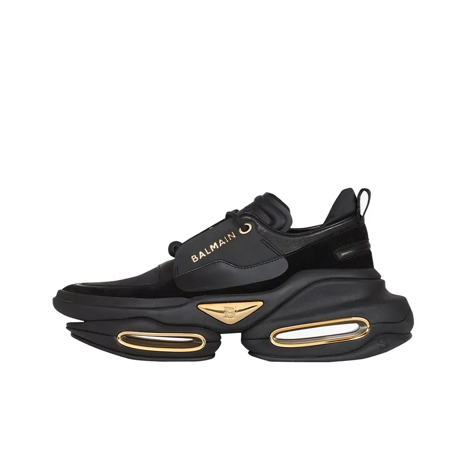 BALMAIN B Bold Sole Black Sneakers