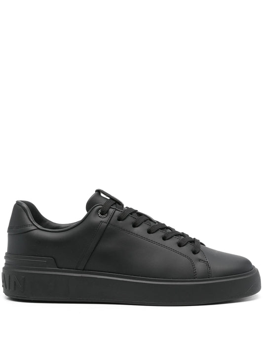 Balmain B-Court Black sneakers_Unique Store